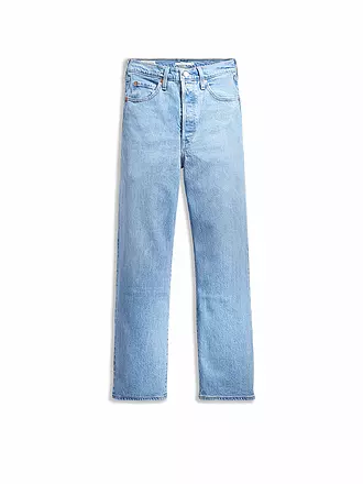 LEVI'S® | Jeans Ribcage coupe droite 7/8 | blau